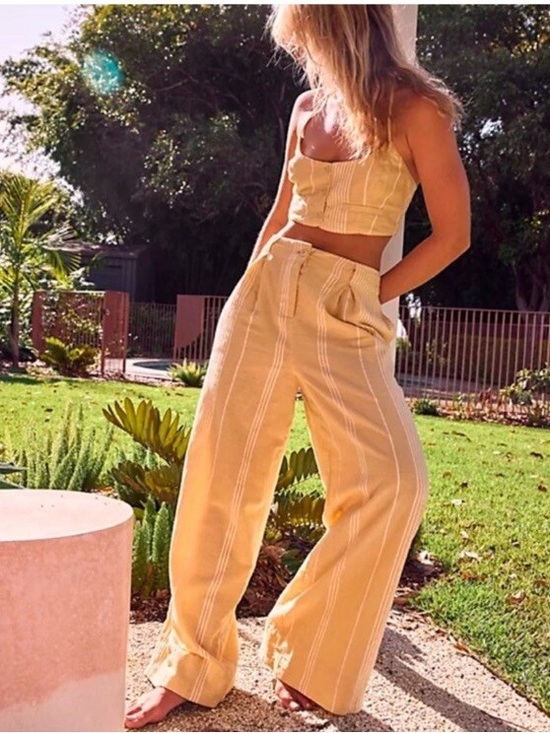 Free People Pants - Free People Casual Friday Two Piece Set